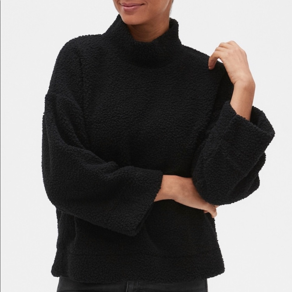 Gap Sherpa Pullover Mockneck